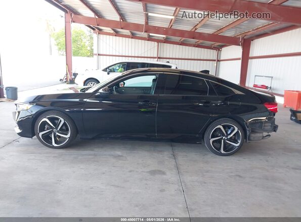 1HGCV1F34NA065796 2022 HONDA ACCORD Black 