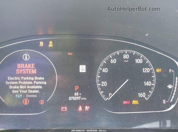 1HGCV1F35JA082777 2018 HONDA ACCORD Gray Widok tylnych siedzeń
