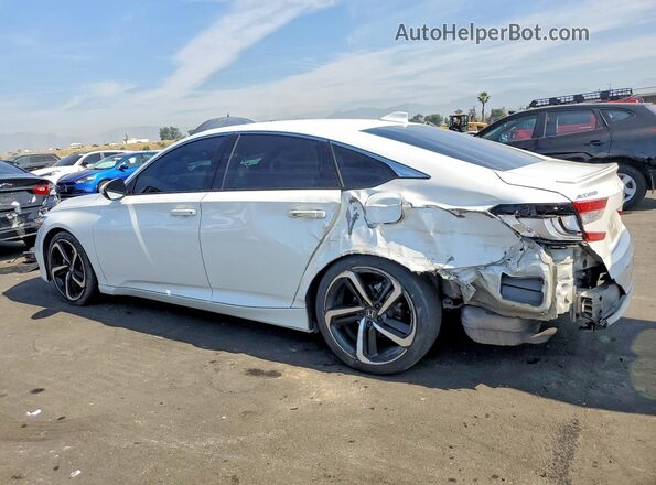 1HGCV1F35KA067021 2019 HONDA ACCORD Белый 