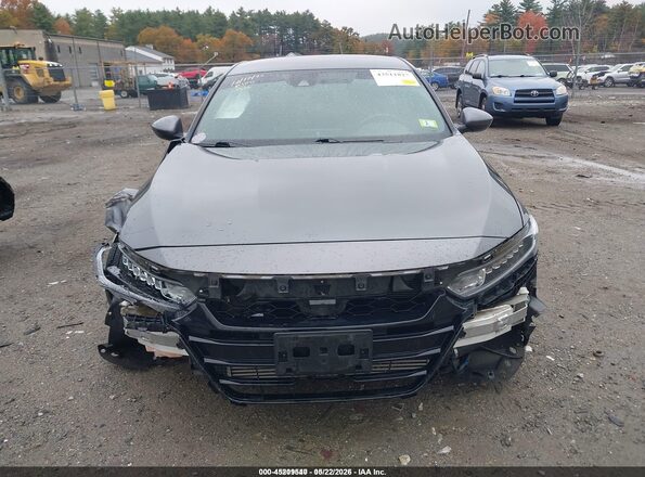 1HGCV1F35KA082070 2019 HONDA ACCORD Gray Vista interior trasera