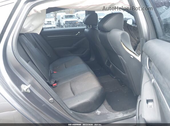 1HGCV1F35KA082070 2019 HONDA ACCORD Gray Vista de la etiqueta del VIN