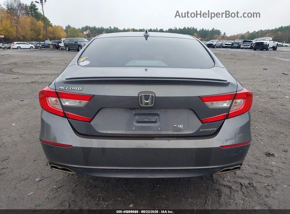 1HGCV1F35KA082070 2019 HONDA ACCORD Gray 
