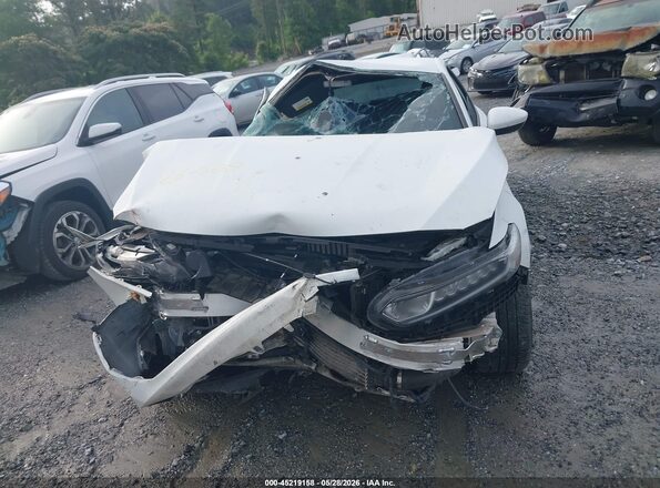 1HGCV1F35KA162002 2019 HONDA ACCORD White Առջևի վահանակի տեսք