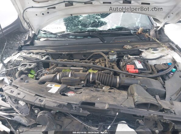1HGCV1F35KA162002 2019 HONDA ACCORD White Հետևի տեսք