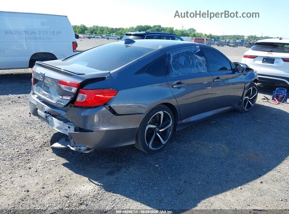 1HGCV1F35LA036868 2020 HONDA ACCORD Gray Rear right