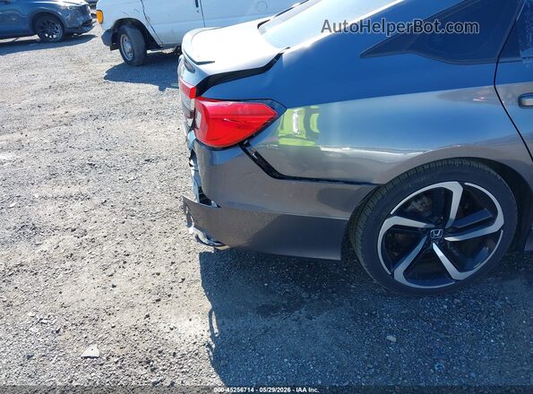 1HGCV1F35LA036868 2020 HONDA ACCORD Gray Front view