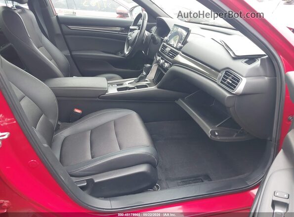 1HGCV1F35LA046221 2020 HONDA ACCORD Red Սալոնի դիմացի տեսք