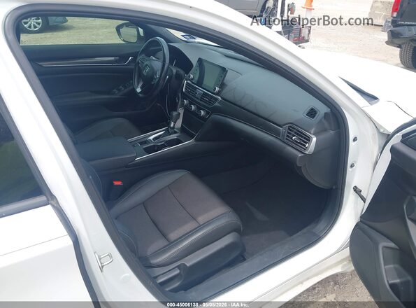 1HGCV1F35LA067649 2020 HONDA ACCORD White Front interior view