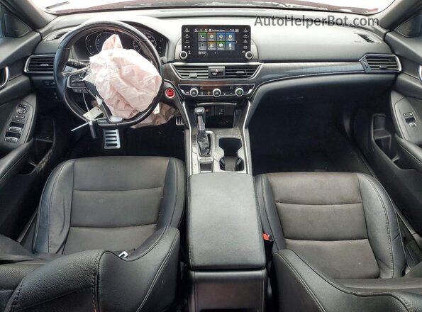 1HGCV1F35LA097430 2020 HONDA ACCORD Red Առջևի վահանակի տեսք