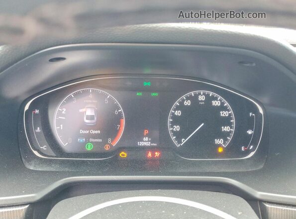 1HGCV1F35LA097430 2020 HONDA ACCORD Red Սարքավորումների վահանակի տեսք