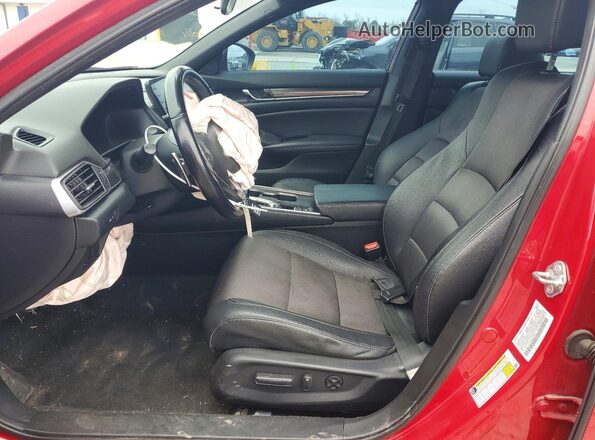 1HGCV1F35LA097430 2020 HONDA ACCORD Red Սալոնի դիմացի տեսք