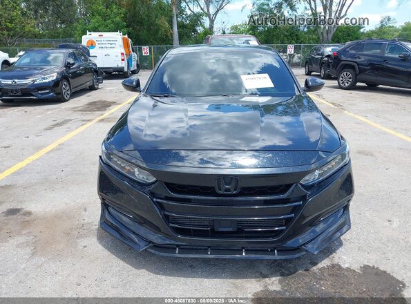 1HGCV1F35LA146707 2020 HONDA ACCORD Black Vista del cuadro de instrumentos