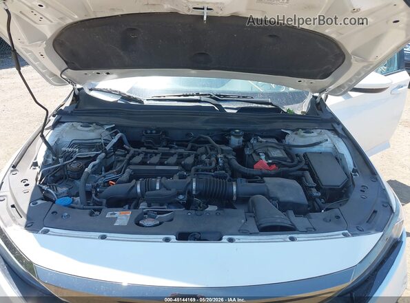1HGCV1F35LA155181 2020 HONDA ACCORD Белый Вид сзади