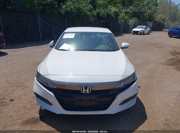 1HGCV1F35LA155181 2020 HONDA ACCORD Белый Вид панели приборов