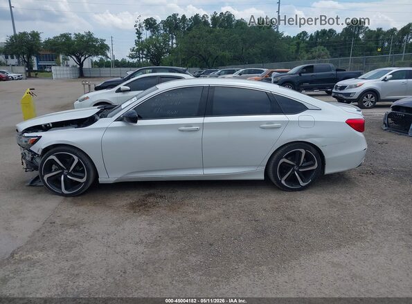 1HGCV1F35MA072190 2021 HONDA ACCORD White 