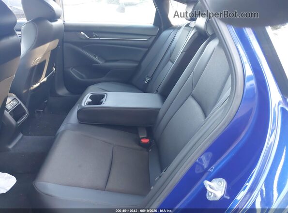 1HGCV1F35MA112672 2021 HONDA ACCORD Blue Vista de la etiqueta del VIN