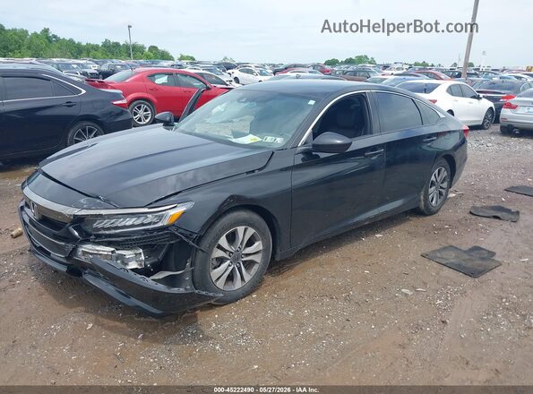 1HGCV1F35NA073213 2022 HONDA ACCORD Black Przód lewy