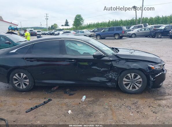 1HGCV1F35NA073213 2022 HONDA ACCORD Black Widok wnętrza z tyłu