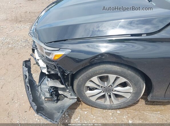 1HGCV1F35NA073213 2022 HONDA ACCORD Black Widok z przodu