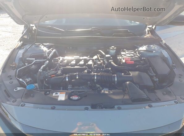 1HGCV1F35NA088326 2022 HONDA ACCORD Gray Widok z tyłu