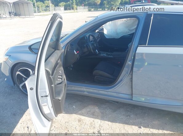 1HGCV1F35NA088326 2022 HONDA ACCORD Gray Widok wnętrza z przodu