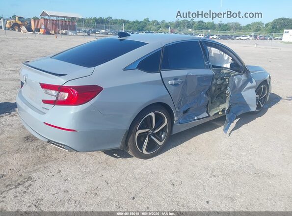 1HGCV1F35NA088326 2022 HONDA ACCORD Gray Tył prawy