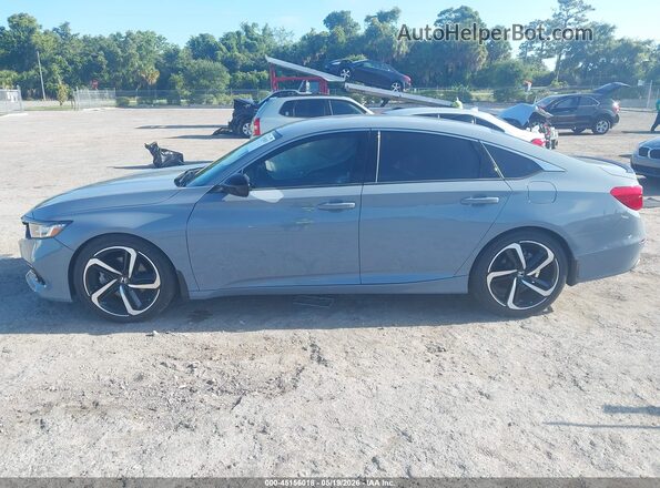 1HGCV1F35NA088326 2022 HONDA ACCORD Gray Widok wnętrza 360 stopni