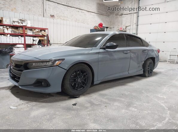 1HGCV1F35NA093865 2022 HONDA ACCORD Light Blue 