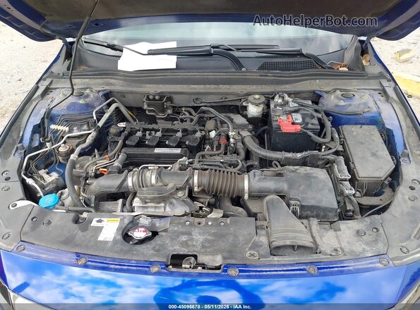 1HGCV1F36JA053255 2018 HONDA ACCORD Blue 