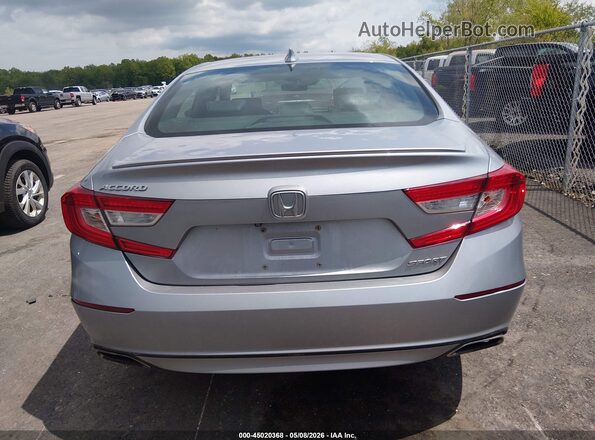 1HGCV1F36JA056446 2018 HONDA ACCORD Silver 