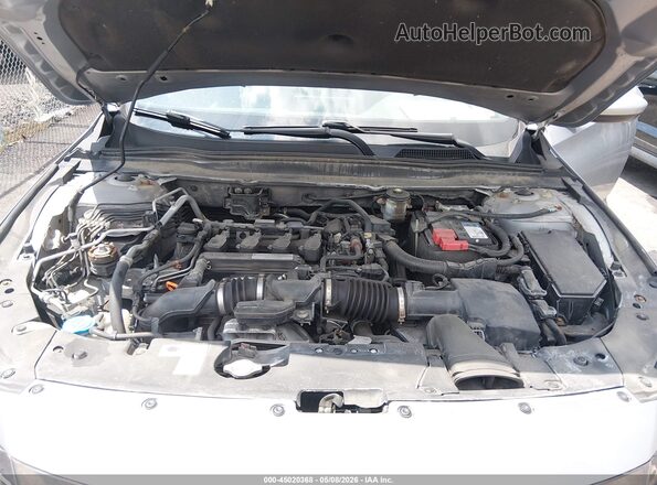 1HGCV1F36JA056446 2018 HONDA ACCORD Silver Vista trasera