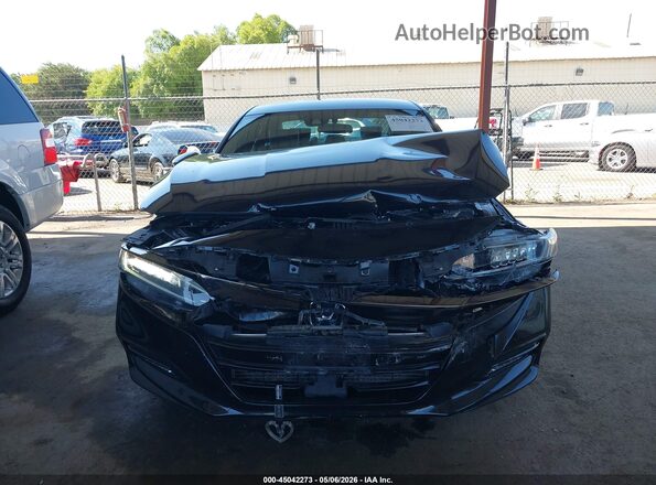 1HGCV1F36JA087728 2018 HONDA ACCORD Black 