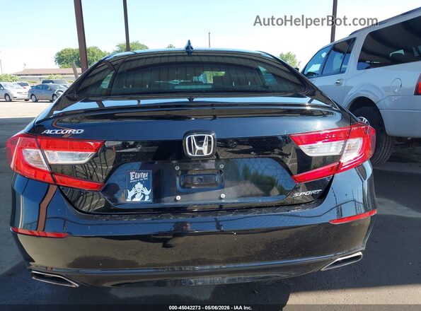 1HGCV1F36JA087728 2018 HONDA ACCORD Black 