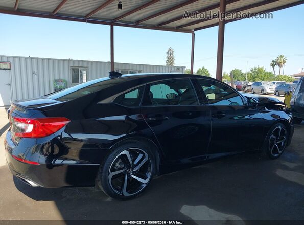 1HGCV1F36JA087728 2018 HONDA ACCORD Black 