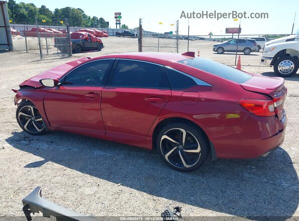1HGCV1F36JA217958 2018 HONDA ACCORD Красный 