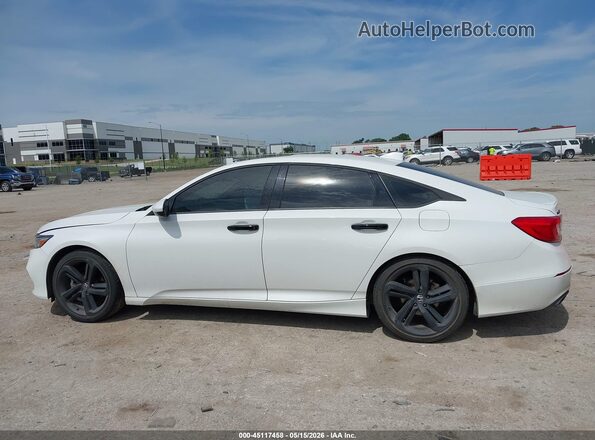 1HGCV1F36KA009144 2019 HONDA ACCORD Белый Панорамный вид салона 360°