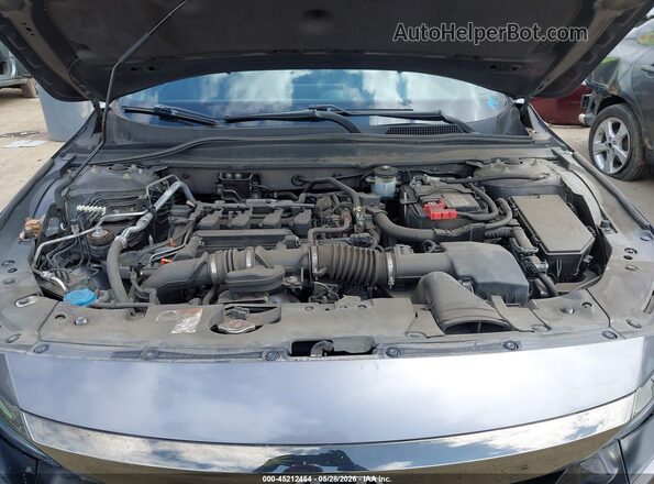 1HGCV1F36KA081977 2019 HONDA ACCORD Gray 