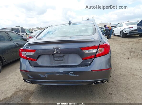 1HGCV1F36KA081977 2019 HONDA ACCORD Gray 
