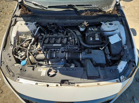 1HGCV1F36KA088475 2019 HONDA ACCORD White Vista interior trasera
