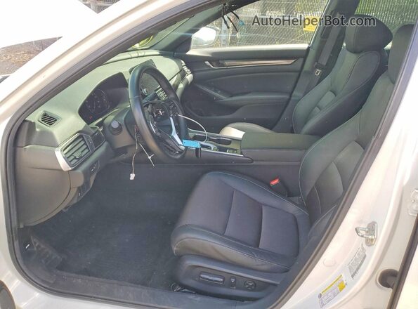 1HGCV1F36KA088475 2019 HONDA ACCORD White Vista interior delantera