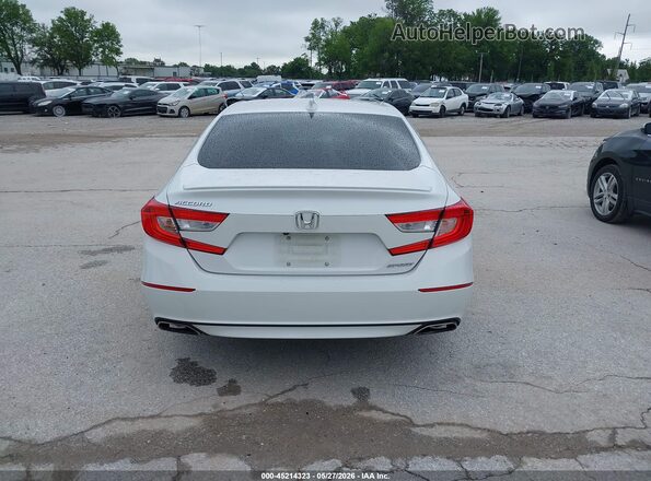 1HGCV1F36KA114220 2019 HONDA ACCORD White 
