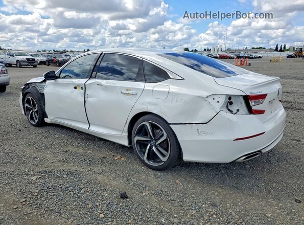 1HGCV1F36LA034059 2020 HONDA ACCORD Белый Задняя левая четверть