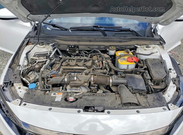 1HGCV1F36LA034059 2020 HONDA ACCORD Белый Вид задней части салона