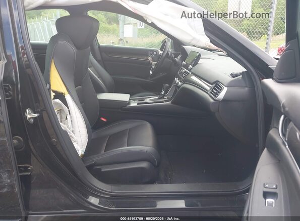 1HGCV1F36LA053503 2020 HONDA ACCORD Black 