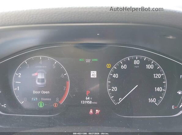 1HGCV1F36LA072679 2020 HONDA ACCORD Gray Vista de los asientos traseros