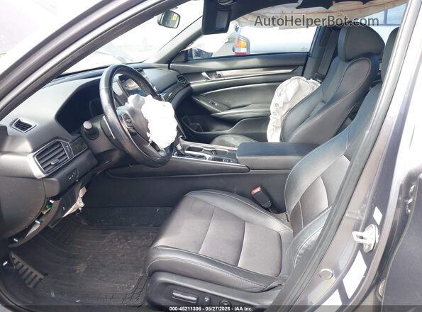 1HGCV1F36LA072679 2020 HONDA ACCORD Gray Vista interior delantera