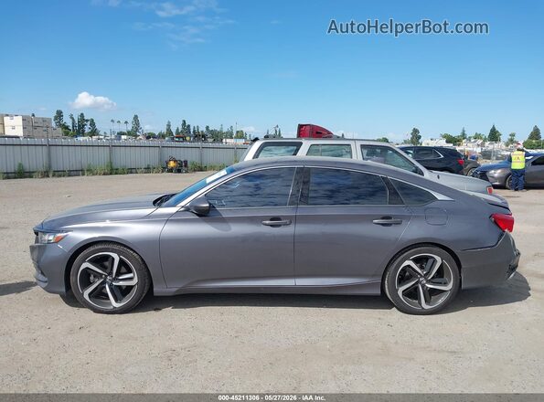 1HGCV1F36LA072679 2020 HONDA ACCORD Gray Vista interior de 360 grados