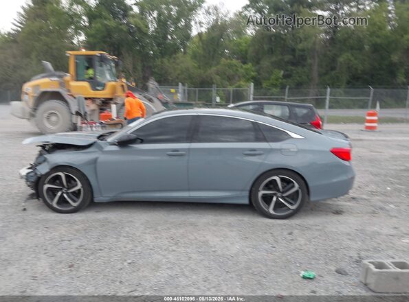 1HGCV1F36MA022205 2021 HONDA ACCORD Серый Панорамный вид салона 360°
