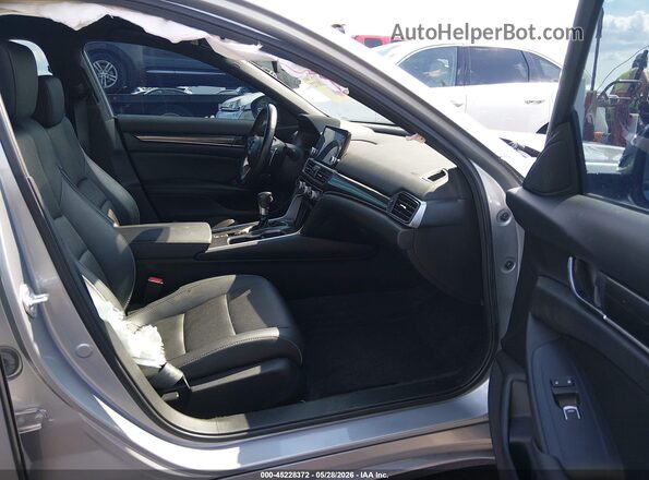1HGCV1F36MA030854 2021 HONDA ACCORD Silver Front interior view