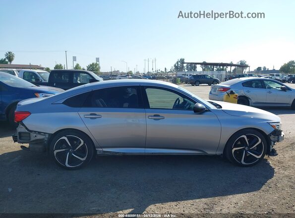 1HGCV1F36MA097650 2021 HONDA ACCORD Серый Панорамный вид салона 360°